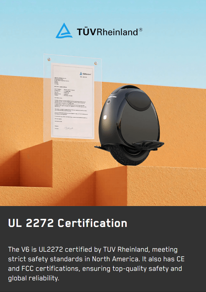 ล้อเดียวไฟฟ้า INMOTION V6_8